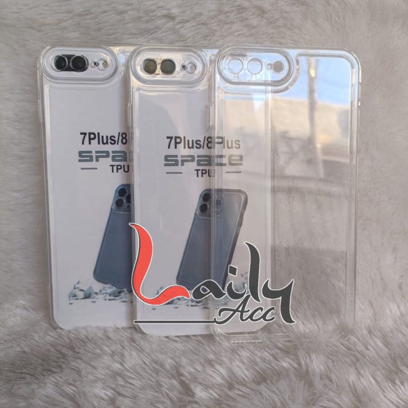 Jual Softcase iPhone 7+/8+/ Plus Case Clear Bening Transparan - Main Image