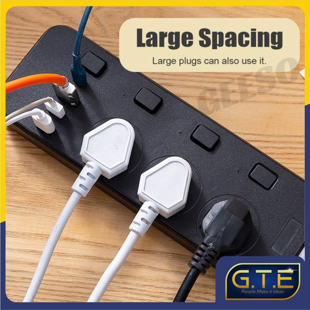 Jual GTE | Stop Kontak / Power Strip 2.1A Fast Charging 3 USB Extension ...