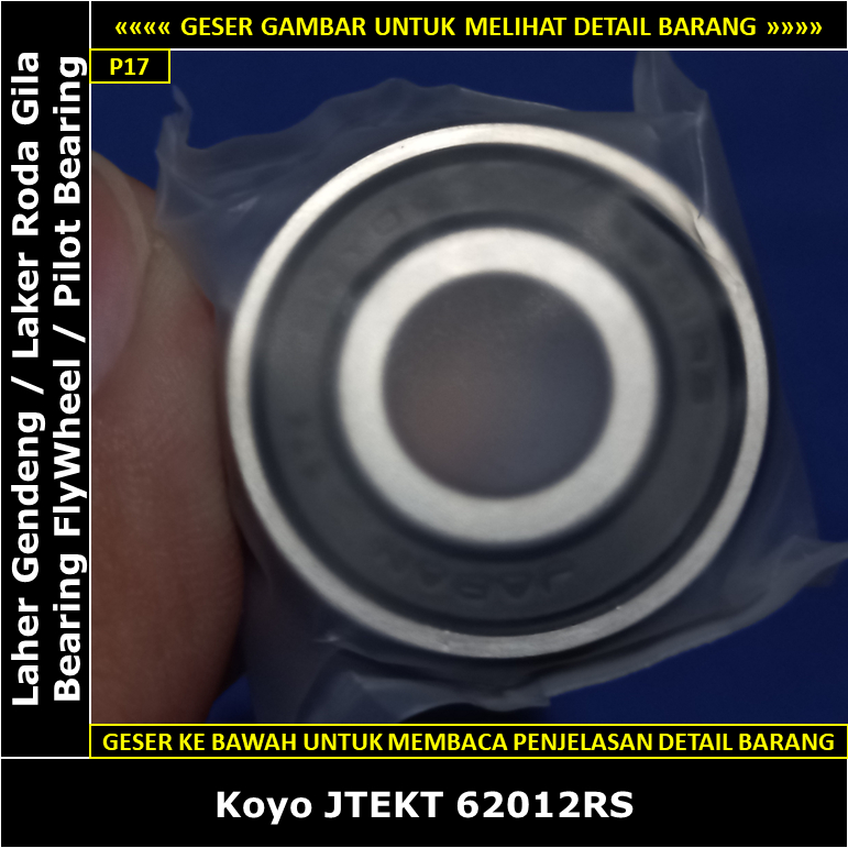 Jual Pilot Bearing Laher Flywheel Toyota Innova Diesel 2500 cc 2KD 2004 ...