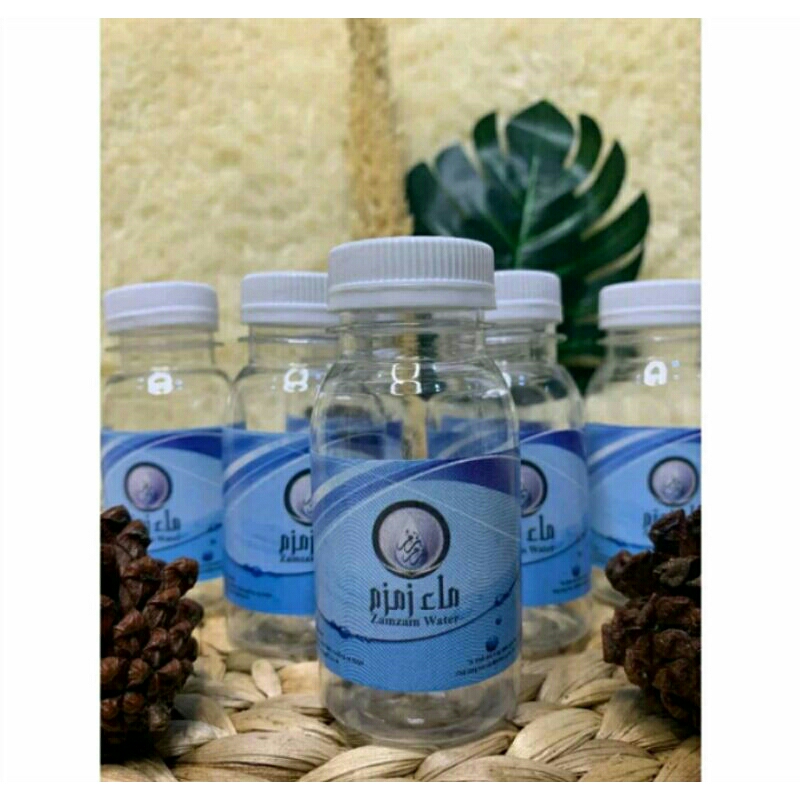 Jual botol plastik air zam zam 60/80ml kosong satu pak isi 25 pcs ...