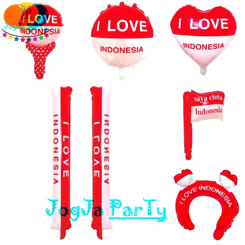 Jual Balon Bando Ri Balon Dirgahayu Ri Balon Pentungan Ri Balon Love Ri