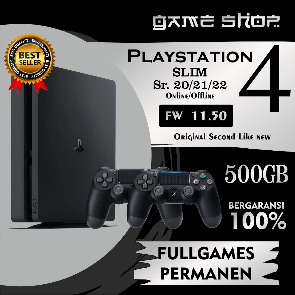 PS SLIM GAMESHOP] 500 GB STICK FULLGAMES