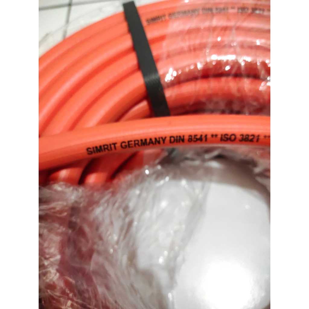 Jual selang gas simrit germany 3 lapis harga 1 meter / selang gas ...