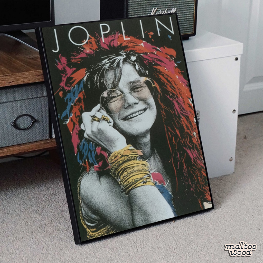 Jual Poster Janis Joplin + Frame | Shopee Indonesia