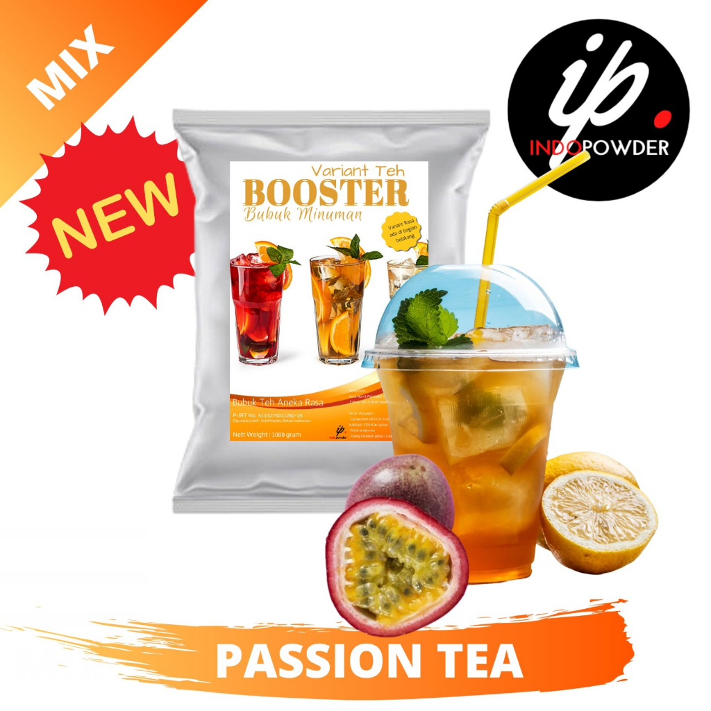 Jual BOOSTER Bubuk Minuman PASSION TEA 1Kg - Bubuk PASSION TEA 1Kg ...