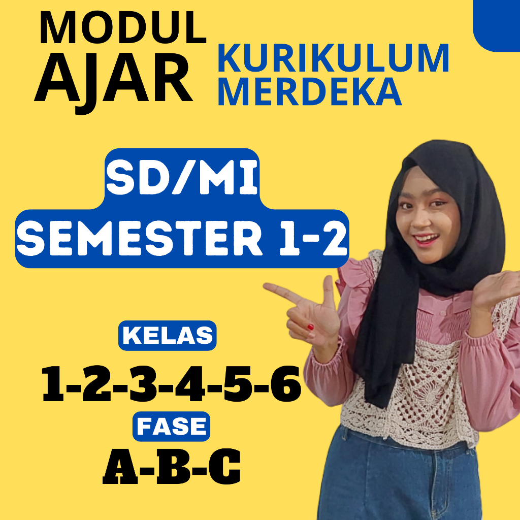 Jual MODUL AJAR PPKN SD KELAS 1 2 3 4 5 6 KURIKULUM MERDEKA FASE A B C ...