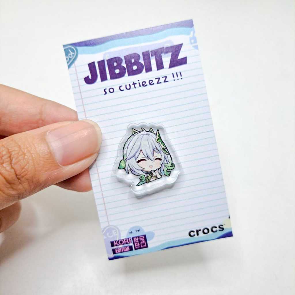 Jual Jibbitz Anime Aksesoris Hiasan Sandal Baim Crocs DIY Genshin