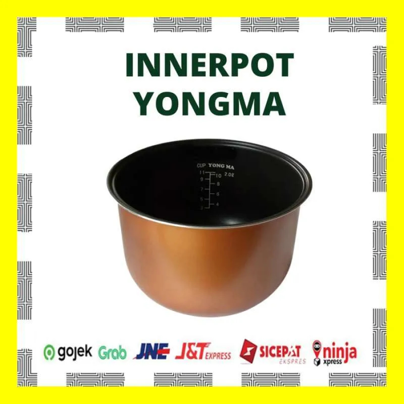 Jual Panci Teflon Innerpot Magic Com Yongma Gold Tanpa Wing Liter