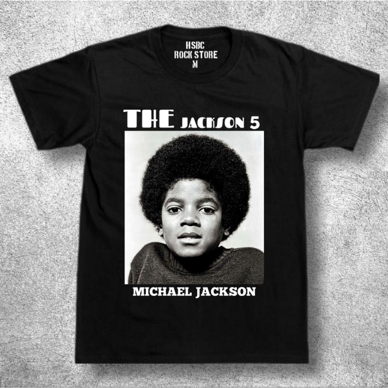 Jual Tshirt Michael jackson The jackson 5 premium catton | Shopee Indonesia