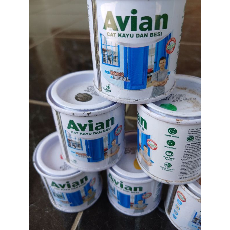 Jual cat avian 50 cc kecil / cat kayu / cat besi / cat murah | Shopee ...