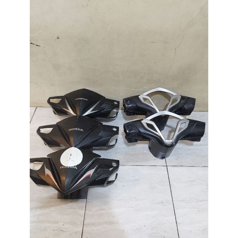 Jual Batok Pala Set Depan Belakang Vario Old Kzr Original Copotan Motor Shopee Indonesia