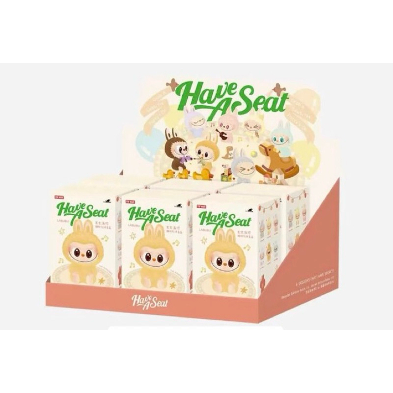 新品未開封 LABUBU Have a seat 6ボックセット【新品、未使用】 Pop Mart The Monsters Have a Seat Set of 6 Plush Blind Box
