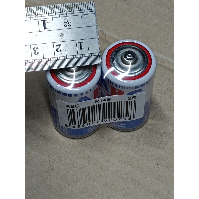 Jual Baterai ABC Tanggung / Baterai ABC R14C | Shopee Indonesia