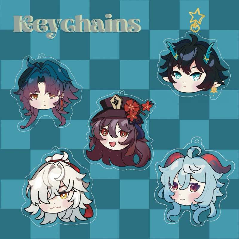 Jual GENSHIN HSR HONKAI STAR RAIL KEYCHAIN | Shopee Indonesia