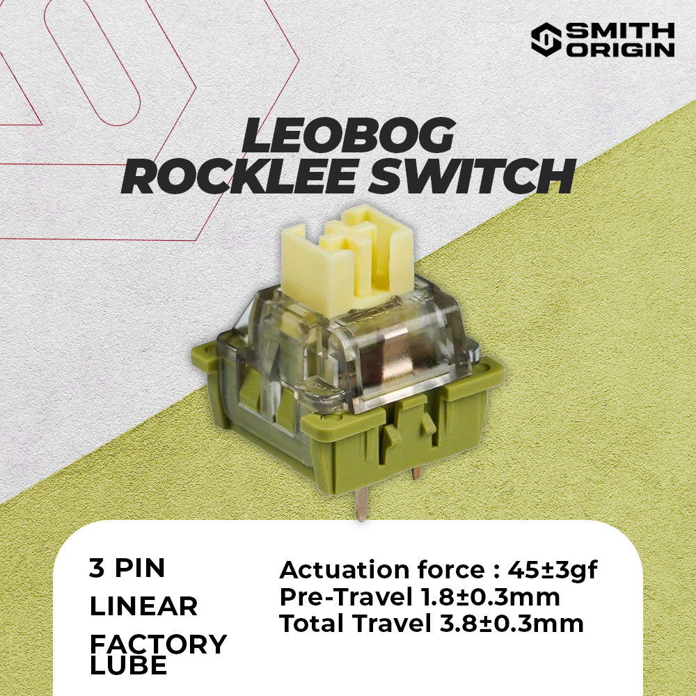 Jual LEOBOG ROCKLEE SWITCH MECHANICAL KEYBOARD | Shopee Indonesia