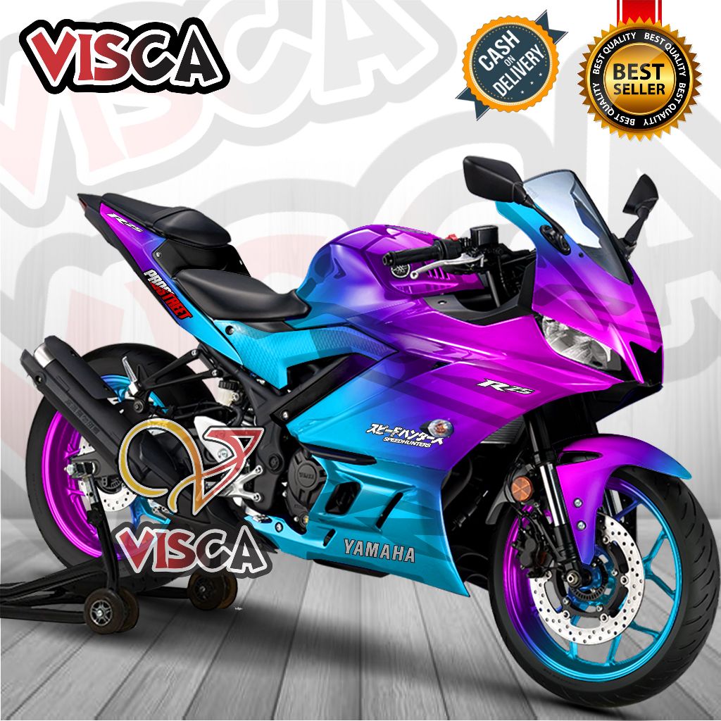 Jual (TERBARU) Decal Stiker R25 New Full Body / Striping R25 New ...