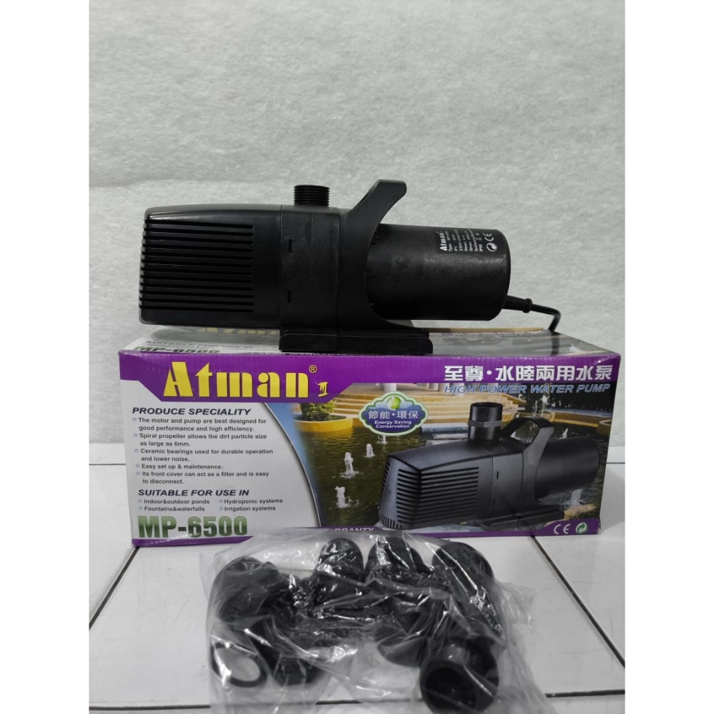 Jual Atman MP-6500 Pompa Air Aquarium/Kolam Submersible Water Pump ...