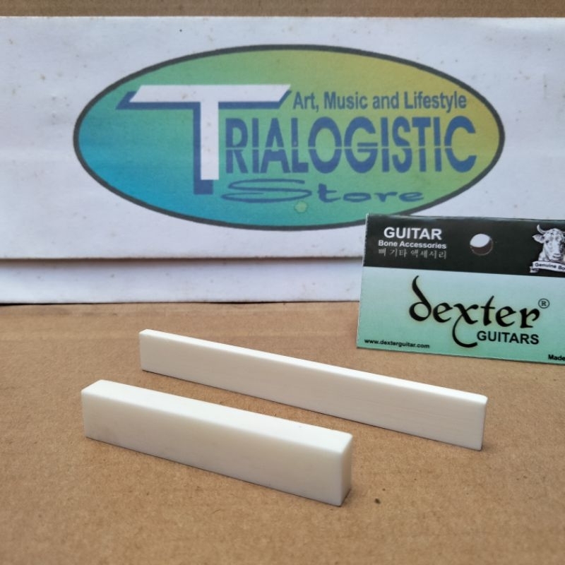 Jual Nut dan Saddle Blank Gitar bahan tulang sapi asli | Shopee Indonesia
