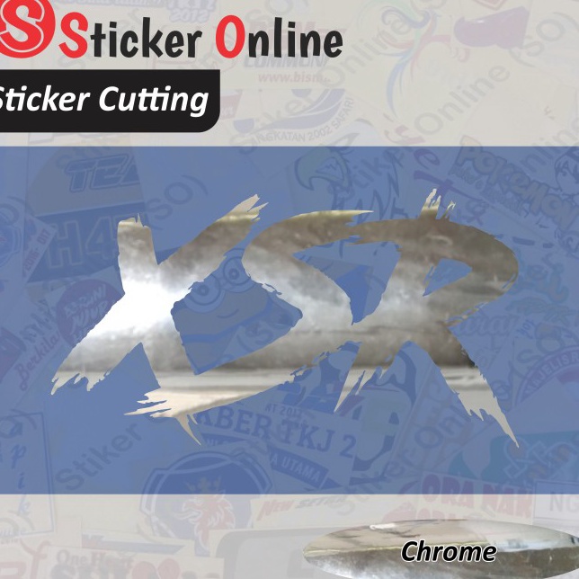 Jual Stiker XSR 155 Sticker Cutting XSR 155 Motor Striping HitamDoff ...