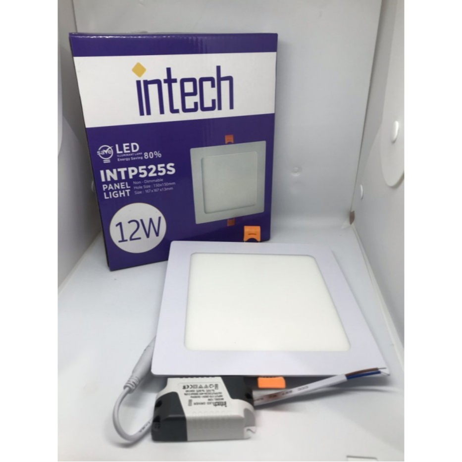 Jual Lampu INTECH Downlight LED Panel 9W 12W 18W 24W Garansi 1 Tahun ...