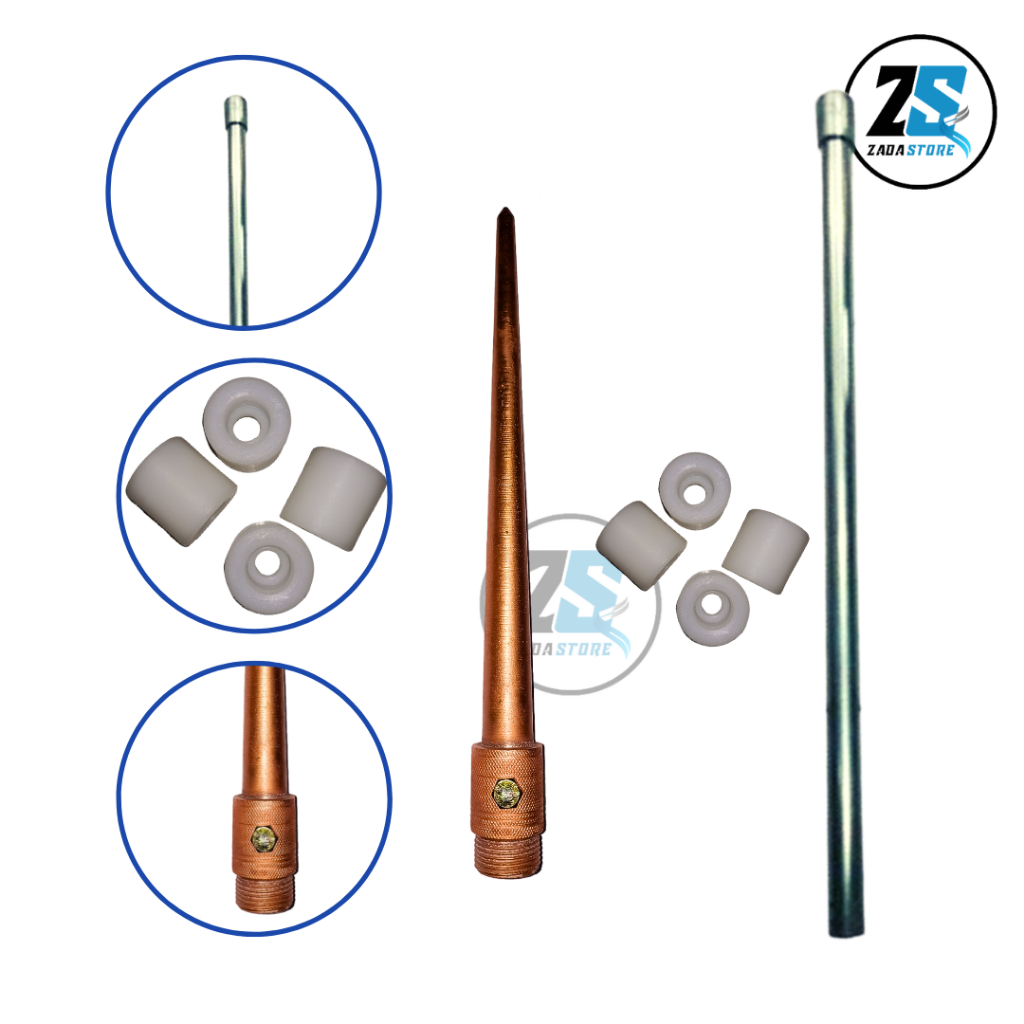 Jual Penangkal Anti Petir Untuk Rumah Tombak Splitzen 3/4 inch TB 30 cm ...