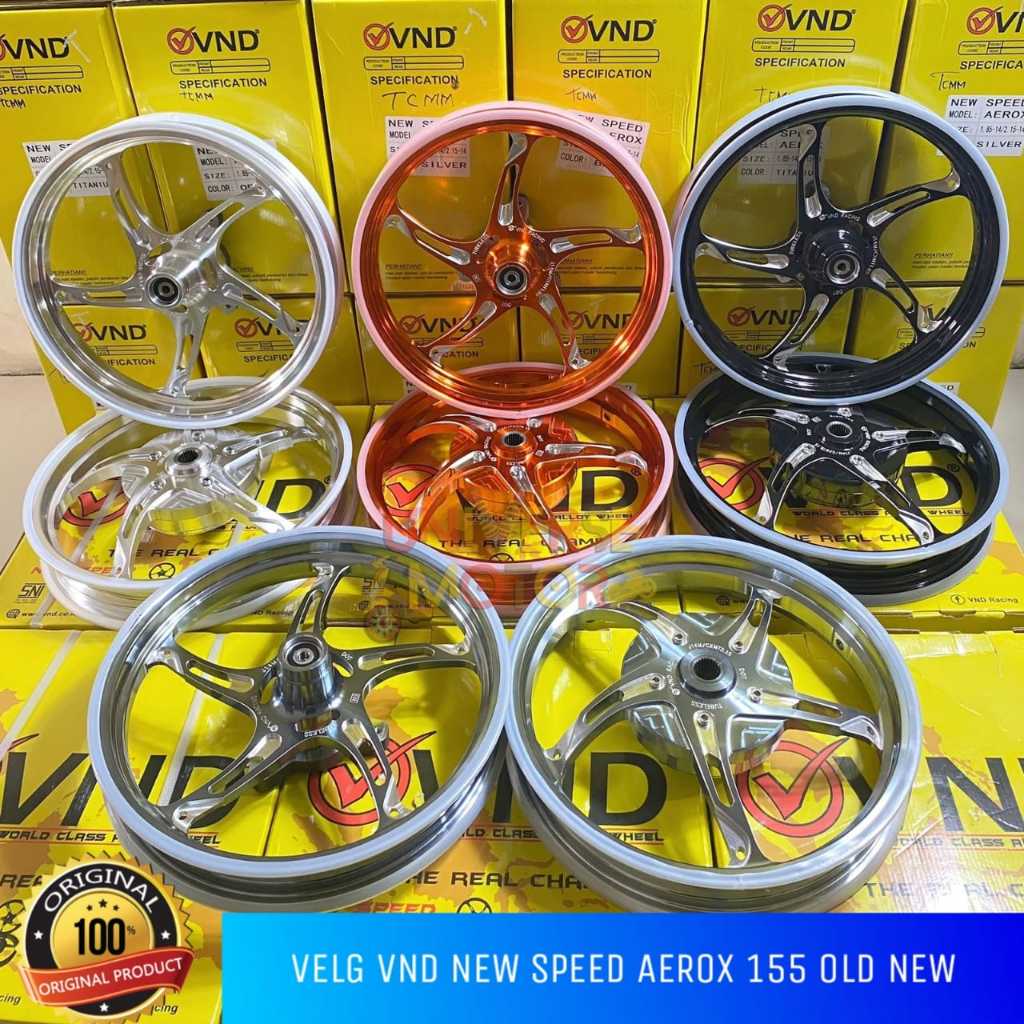 Jual Velg VND Racing New Speed Aerox 155 Old Aerox 155 New Palang 5 ...