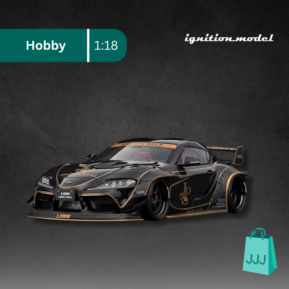 Jual Ignition Model / 1:18 Toyota LB-WORKS Supra A90 Black / LBWK ...