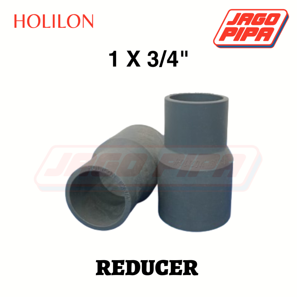 Jual Holilon Reducer Socket AW 1 x 3/4 Inch Fitting PVC Verloop Verlop ...