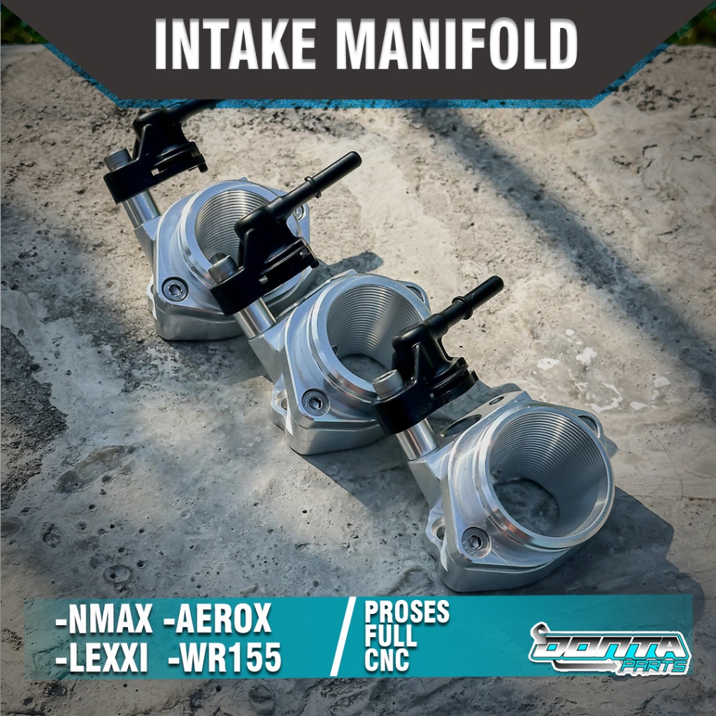Jual intake manifold cnc maxi series nmax aerox lexi wr155 36/38/40/42 ...