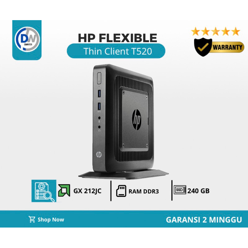 Jual MINI PC THINK CLIENT HP T520 AMD GX-212JC RAM 4 GB | Shopee Indonesia