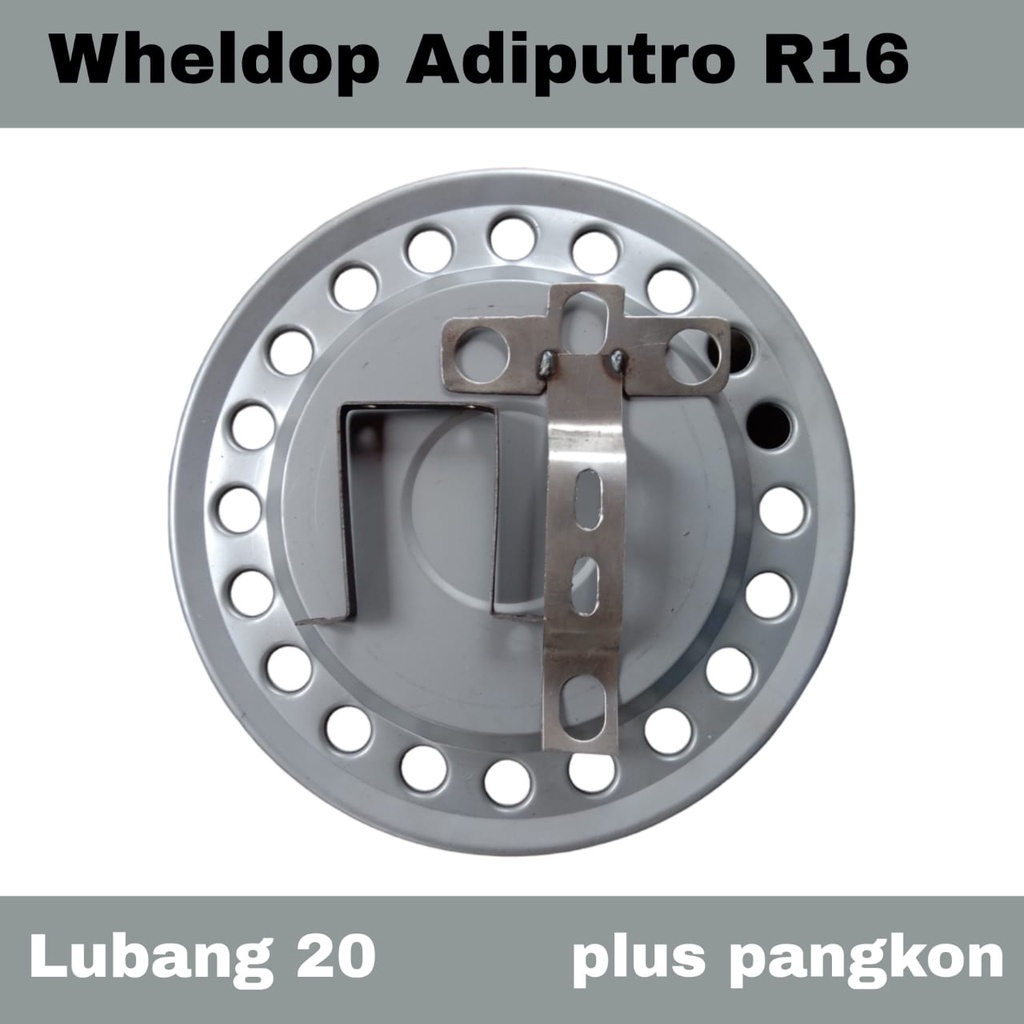 Jual 1 pcs] weldop adiputro lubang 20 weldop truk bahan plat besi RING ...