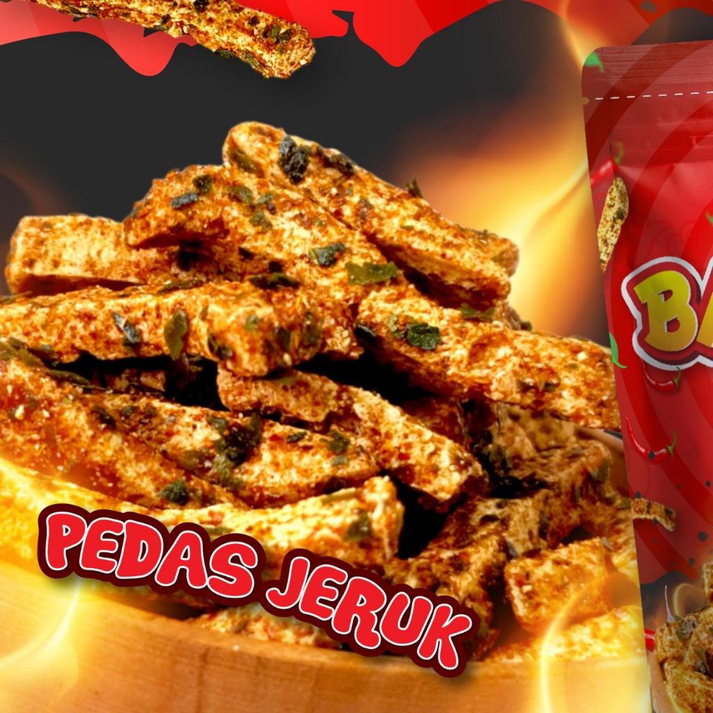 Jual Kakarak - Basreng Pedas Jeruk - Cemilan Bakso Goreng 90gr | Shopee ...