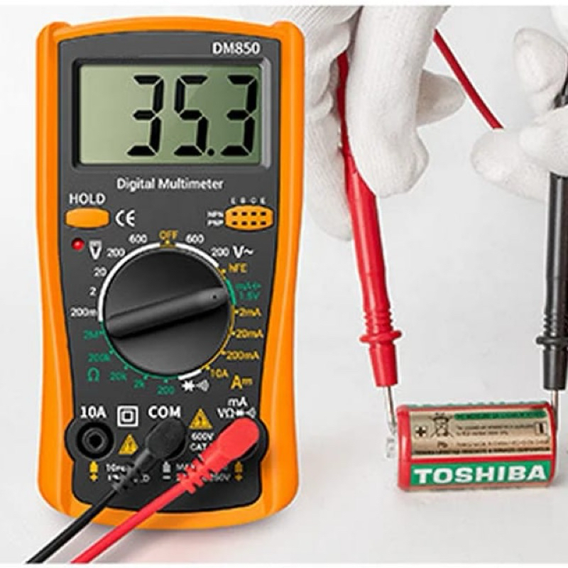 Jual Multimeter Digital Aneng DM 850 Multitester 1999 Counts Electric ...