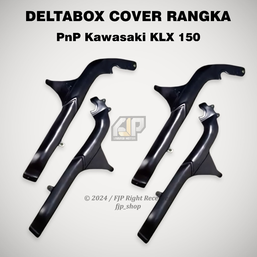 Jual Delta Box Kawasaki KLX 150 Silver - Hitam - Crome - Model new ...