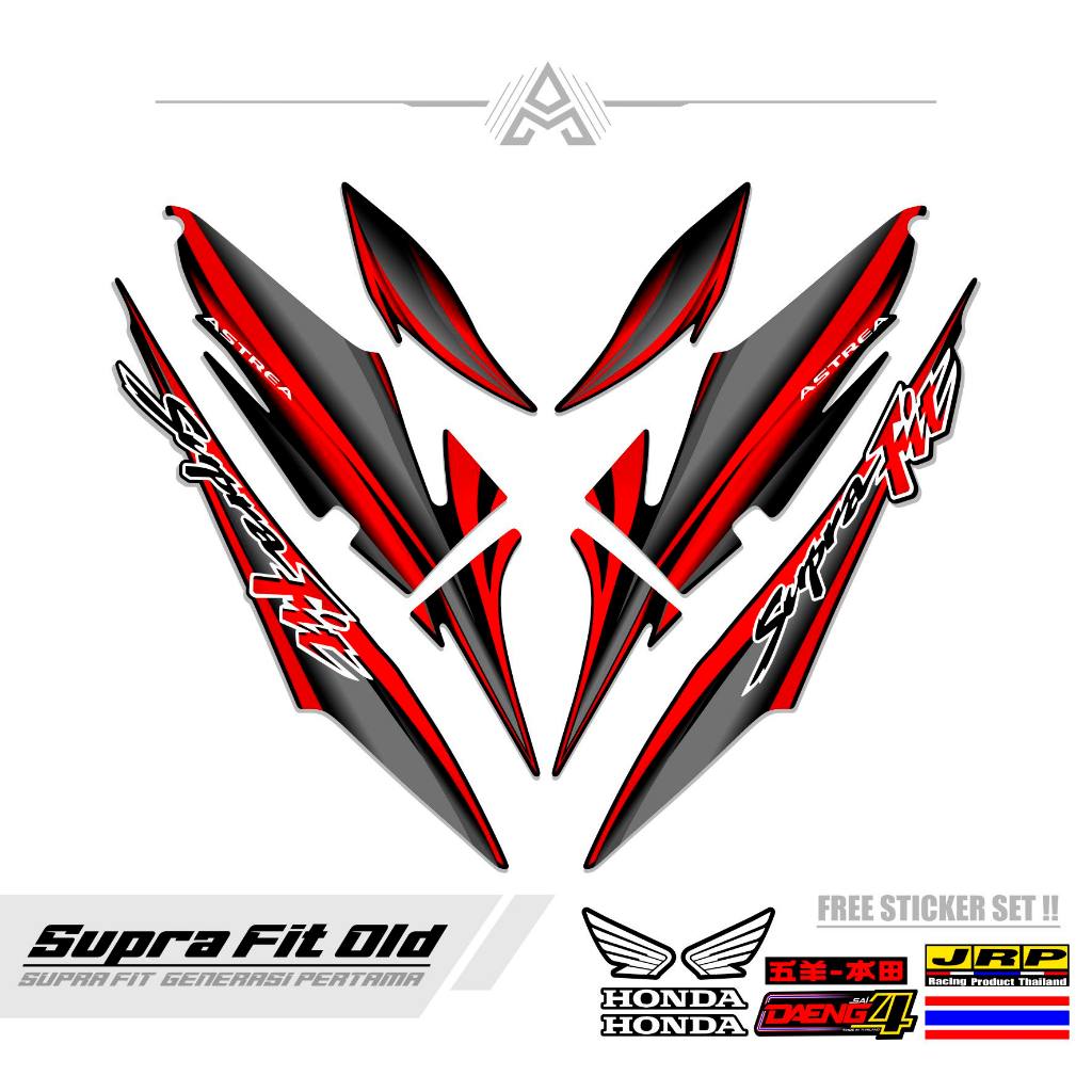 Jual STRIPING SUPRA FIT LAMA / MTF 31 / WAVE 110 S / STIKER SUPRA FIT ...