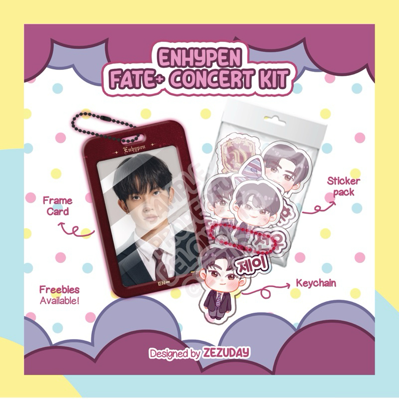 Jual ENHYPEN CONCERT KIT | Framecard Sticker | Sticker Pack | Shopee ...