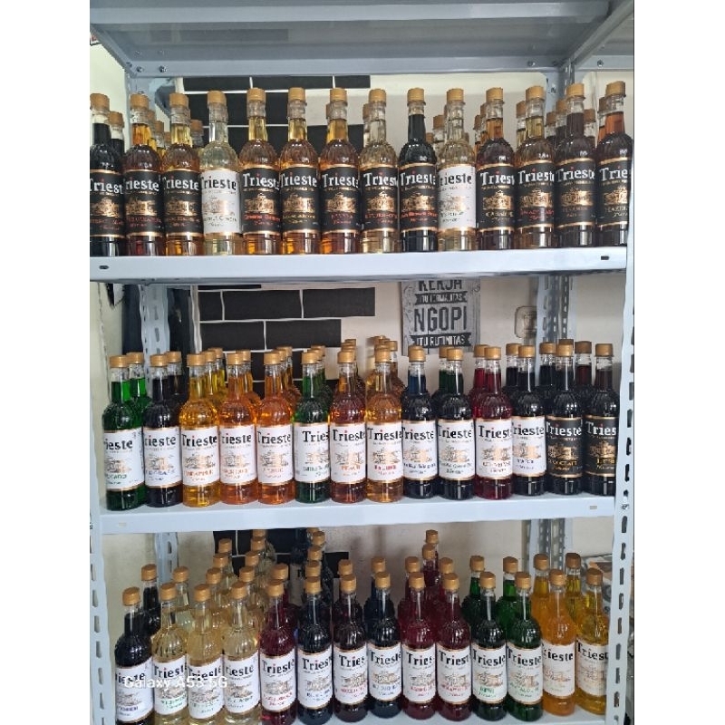 Jual Trieste Syrup ALL VARIANT ( SEMUA RASA )650ml THE ITALIAN PREMIUM ...