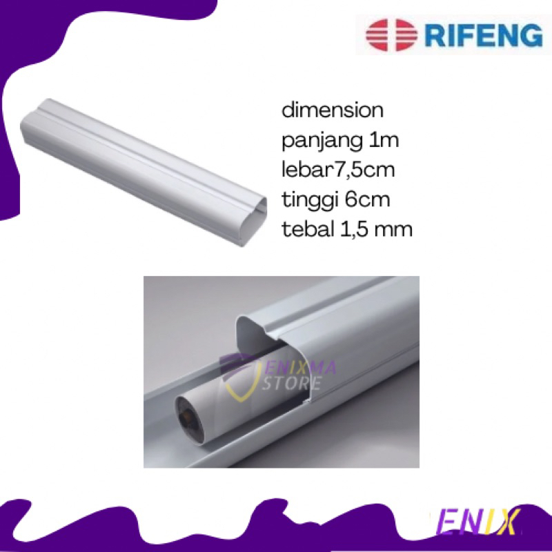 Jual Cover Pipa AC Minimalis Merk Rifeng 1 Meter Protective Pipe ...