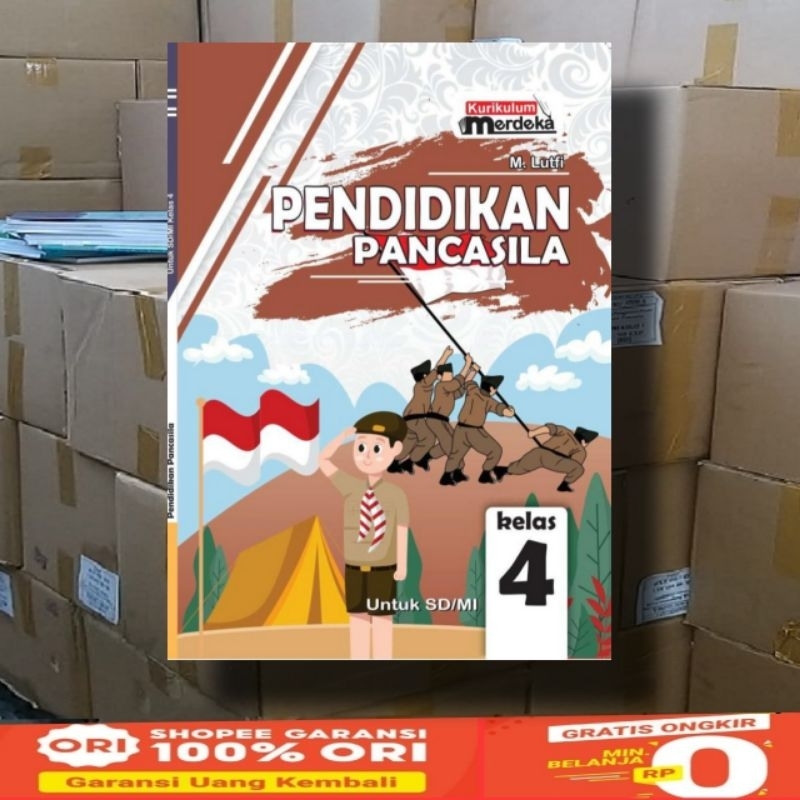 Jual WKJ - Buku Siswa Pendidikan Pancasila SD / MI Kelas 4 - PKn SD/MI ...
