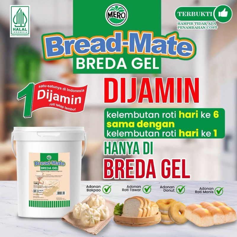 Jual BREAD GEL Crumb Softener Pelembut Roti Repack 100gr | Shopee Indonesia