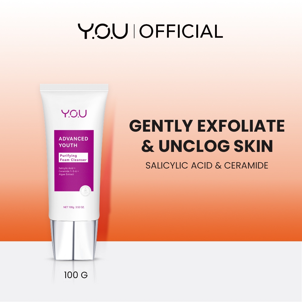 Jual YOU Advanced Youth Purifying Foam Cleanser Facial Wash Anti