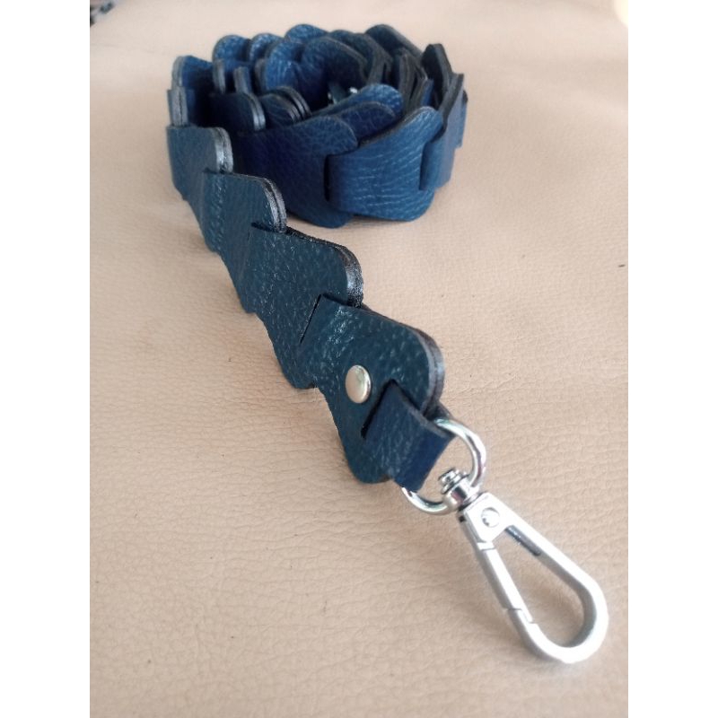 Jual tali tas trapezoid/ handle tas kulit asli/ longstrap kulit asli ...