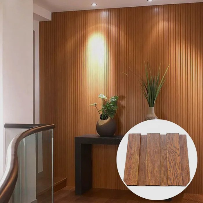 Jual PROMO!! Wallpanel WPC 150 x 20 | Wall panel Slim Elegan ...