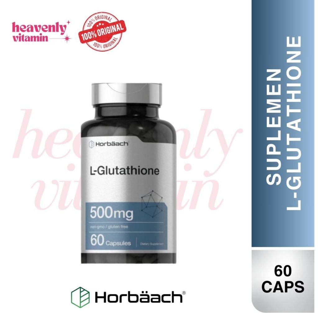 horbaach glutathione Jual Horbaach Liposomal Glutathione 500mg - 90 Softgels Non-GMO Gluten Free