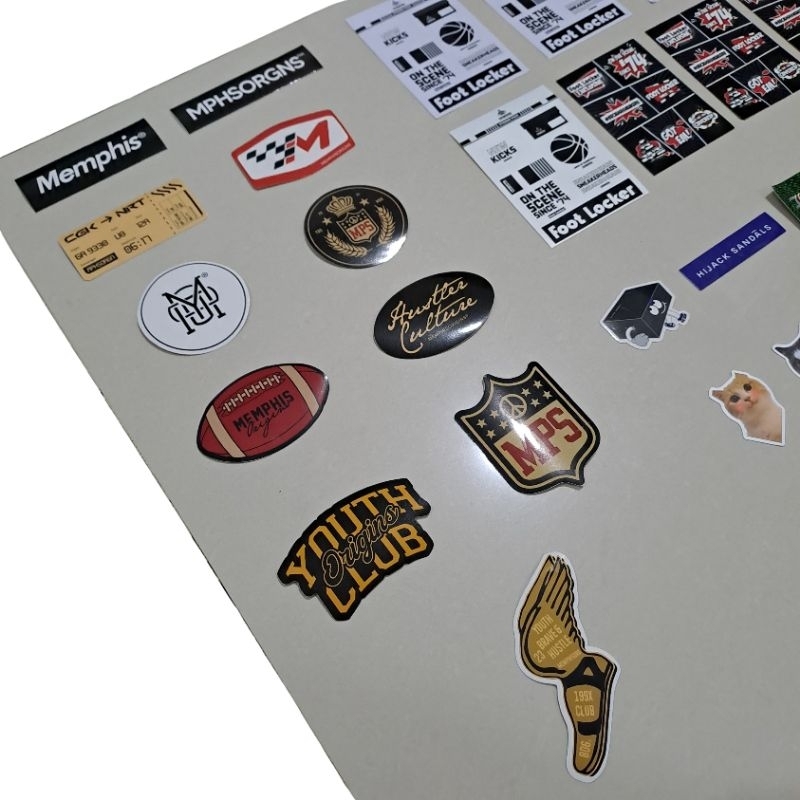 Jual Sticker Set (Mix Brands) | Shopee Indonesia