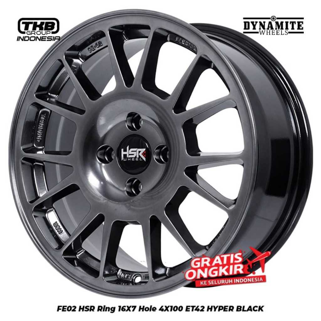 Jual Velg Rally Ring 16 Pelek Mobil Agya Brio Calya Baleno Vios HSR ...