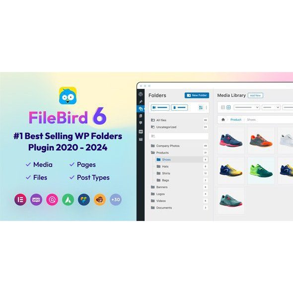 Jual FileBird 6.5.2 – Media Library Folders | Shopee Indonesia