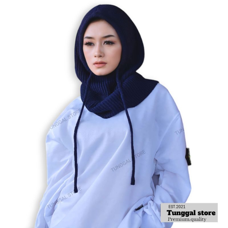 Jual hijab rajut Balaclava wanita variasi warna terbaru | Shopee Indonesia
