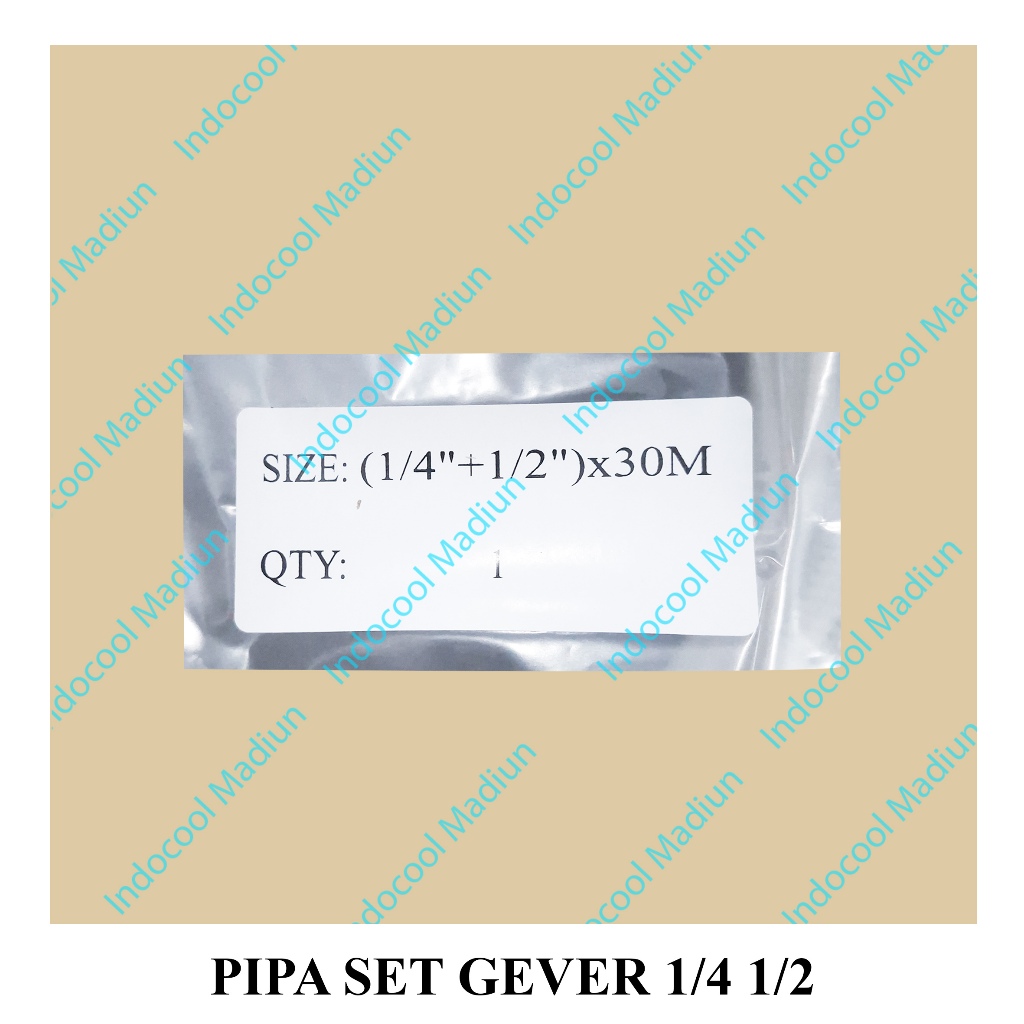 Jual PSV2 PIPA AC GEVER / PIPA AC GEVER BIASA / PIPA SET GEVER 1/4 1/2 ...
