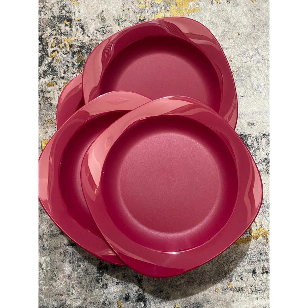 Jual Piring Tupperware Blossom Plate set isi 4 pcs | Shopee Indonesia